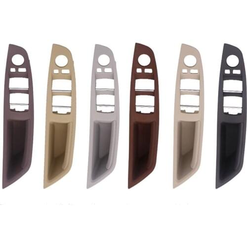 Left Hand Drive For Bmw 5 Serie F10 F11 520 525 Car Interior Door Handle Inner Door Panel Pull Trim Cover