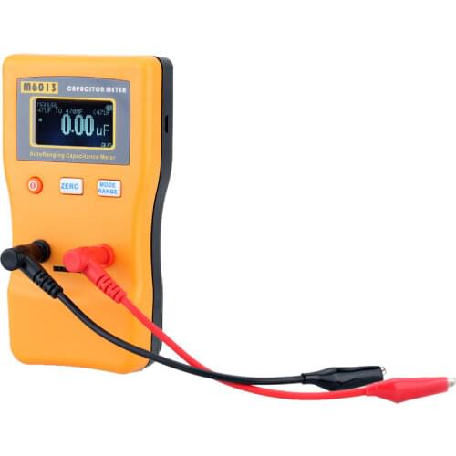 M6013 High Precision Capacitor Meter Professional Measuring Capacitance Resistance Capacitor Circuit Tester Measurement tools