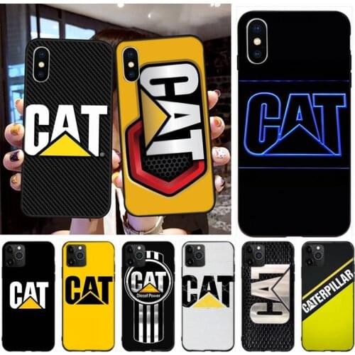 Cute Cat Phone Case For Iphone 6 6s 7 8 Plus XR X XS XSmax 11 12 Pro Mini Max CaterPpillars