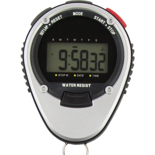 Multi function waterproof stopwatch Electronic LCD Digital Program timing kitchen Small Alarm Clock Creative Clocks timer Switch