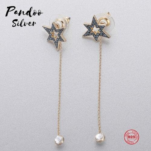 Fashion Charm Original 1:1 Copy, Star Pearl Embellished Fashion Joker Stud Earrings Women Luxury Jewelry Gifts