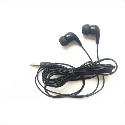 Linhuipad Bulk Earbuds In-ear Earphones 100 Pack Classroom Ear Buds Kids Bulk Earpiece for Schools, Libraries, Hospitals