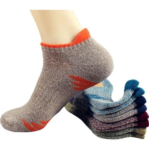 3 Pairs Men Socks Durable Towel Bottom Thicker Comfortable Men sock Practical Fashion Breathable Anti-friction Cotton Male Meias