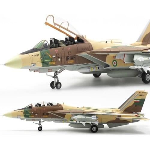 New Special 1/72 Alloy Casting Aircraft Model F14 Tomcat Iran Air Force Home Display Collection Christmas Gift Free Shipping