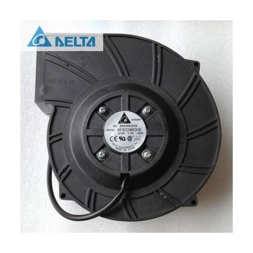 For delta KFB1248GHS 18cm 180mm 18070 48V blower communication industry cooling turbo fan