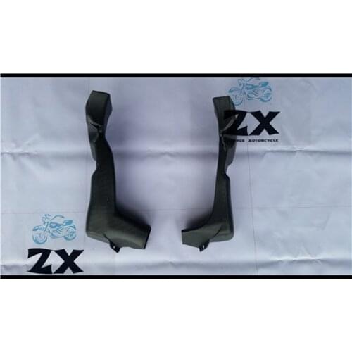 A pair Motorcycle Air Intake Tube Duct Cover For Yamaha YZF-R1 YZF R6 2006 2007 06 07 air side cover zxmt good unpainted
