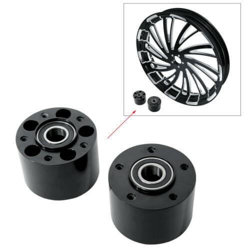 Motorcycle Dual Disc Front Wheel Hub 25mm For Harley Touring Glide Non ABS Models 08-19