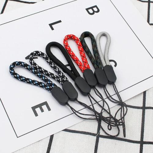 Mobile Phone Strap Lanyards for Key ID card Cell phone iPhone 8 X Universal Hold Lanyards 6 Colors Handheld Rope Wear-resistant