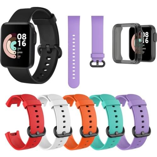 Silicone Strap For Xiaomi Mi Watch Lite Global Version Smart Watch Replacement Sport Bracelet Wristband For Xiomi Redmi Watch