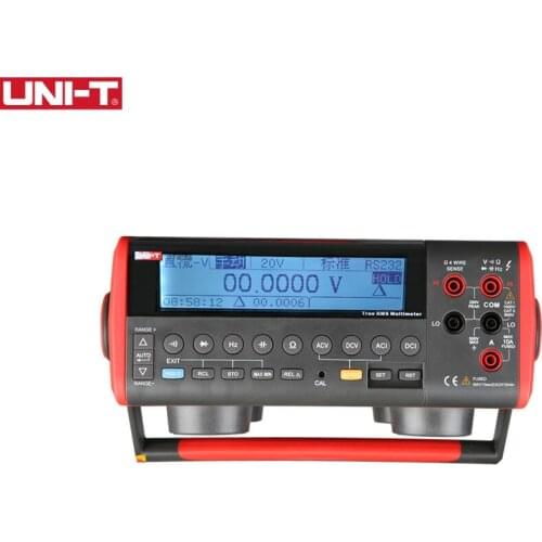 UNI-T UT805A Bench Top Digital Multimeter Volt Amp Ohm Capacitance Hz Tester