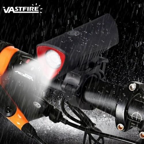Waterproof 700 Lumen L2 USB Rechargeable Bike Light Front Handlebar Bicycle Headlight 4 Modes Aluminum Cycling Lamp