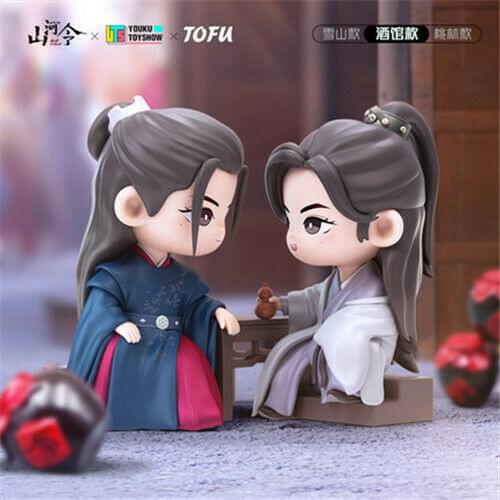 WORD OF HONOR Shan He Ling Official Wen Kexing Zhou Zishu PVC Figurine Original Figure Doll Toy