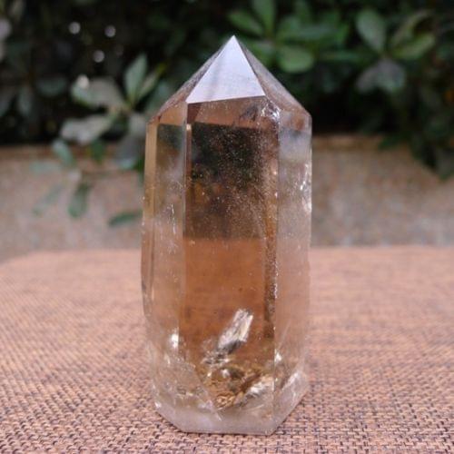 Xd j00592 Beautiful Natural Clear Smoky Quartz Crystal Point Healing