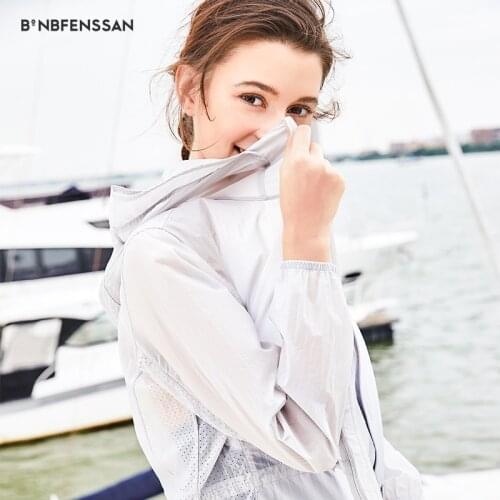 Outdoor womens summer coats Camping Hiking Sun Protection Quick-drying Clothing UV Protection female mid long windbreaker 6751B