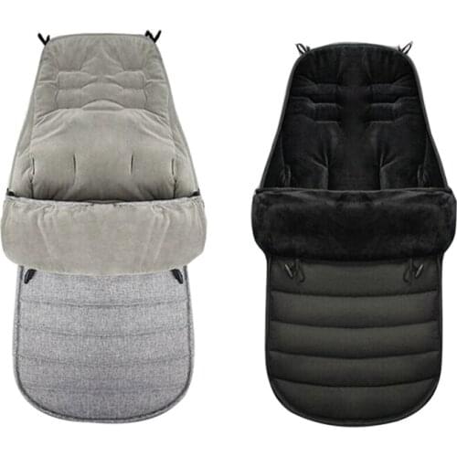Winter Thick Sleeping Bags Warm Baby Sleepsack Envelope For Newborn Infant Windproof Stroller Cushion Footmuff Pram
