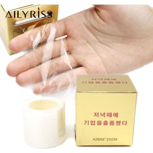 1 Roll Microblading Tattoo Clear Plastic Wrap Preservative Film for Permanent Makeup Tattoo Eyebrow Beauty Tattoo Accessories