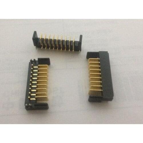 10PCS 9Pin laptop battery battery connector socket male seat