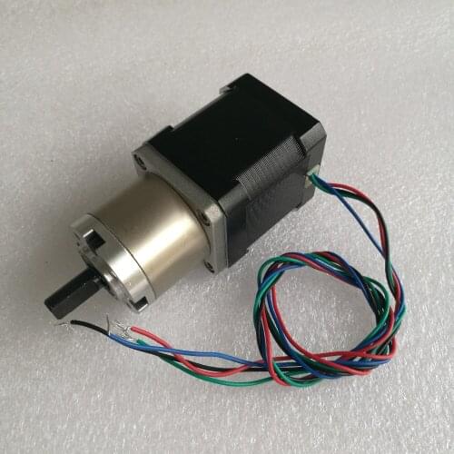5pcs/lot New Best Gear ratio 13:1 Planetary Gearbox stepper motor Nema 17 1.7A Geared Stepper Motor 3d printer stepper motor
