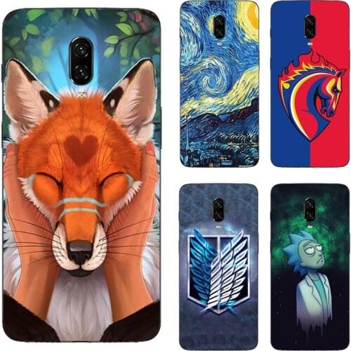 Flower Marble Cases for One Plus 6T 6 5 5T Case Silicone Soft TPU Clear Bags for Oneplus 6 6t 5 5T Print Case Cover Coque