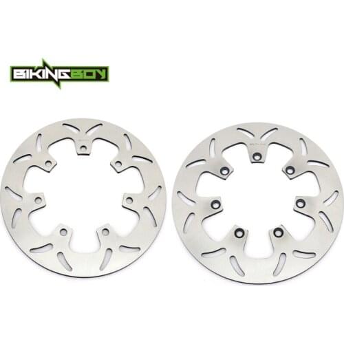 BIKINGBOY Front Rear Brake Discs Disks Rotors Vulcan VN 1500 93-99 Classic 96-04 Drifter 99-06 01 02 03 05 VN1500 N 00-08 06 07