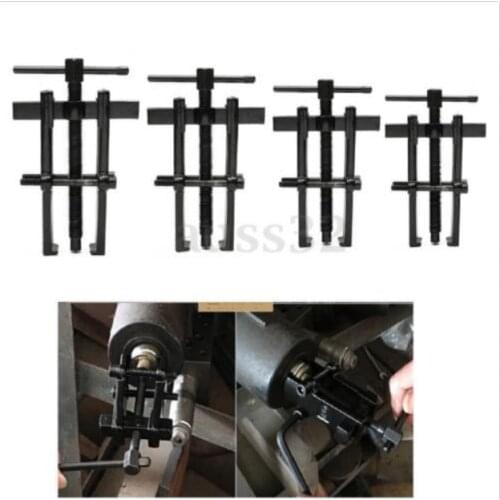 Two Jaws Gear Puller Armature Bearing Extractor Puller Forging Heavy Duty Automotive Machine Installation Remove Tool Black
