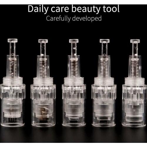 100PCS Electric Derma Pen Needles 9 12 36 42 pin MYM Cartridge For Auto Derma Pen Dr. Pen Needle screw Tip