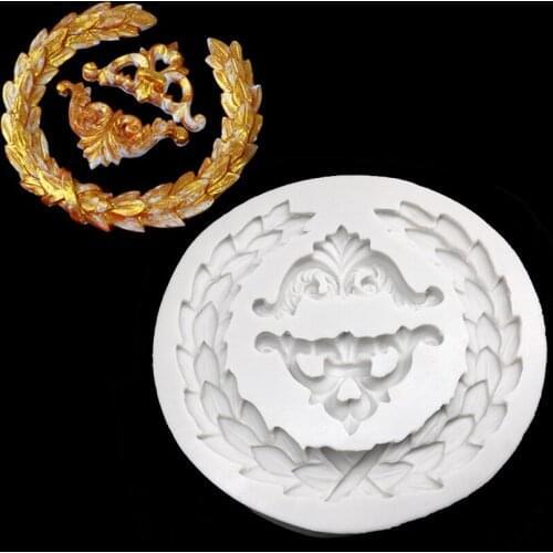 Wheat Spike Shape Silicone Mold Sugarcraft Chocolate Cupcake Baking Mold Fondant Cake Decorating Tools