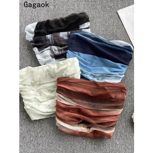 Gagaok Women's Cropped Tank Tops