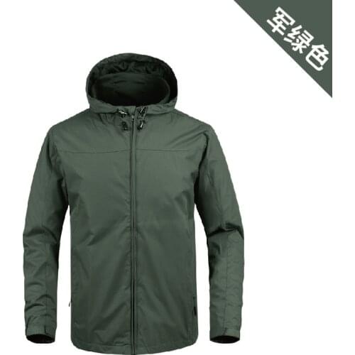 Waterproof outdoor wind age season ski-wear, male thin coat black custom LOGO overalls