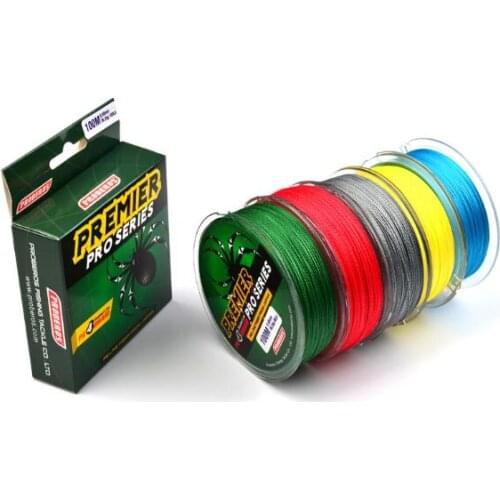 10pcs 4 Strands 100M Super Strong Braided Wire Fishing Line 6-100LB 0.4-10.0 PE Material Multifilament Carp Fishing For Fish Rop