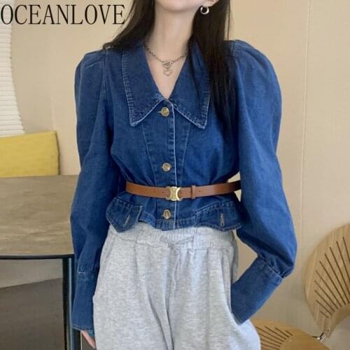 Женские джинсовые куртки Oceanlove China At AliExpress