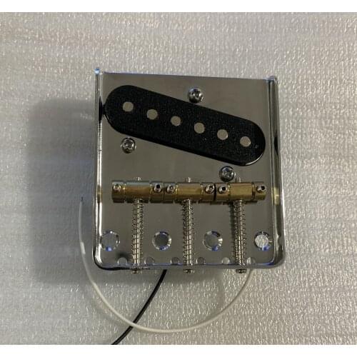 Professional Discount Tailpiece/Bridge with Pickup for TL Electric Guitar Brass Saddle Music Accessories #L045