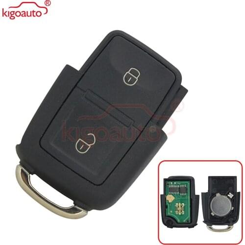 Remtekey 1J0 959 753 AG Remote key fob 2 button 434Mhz for VW 1J0959753AG car key