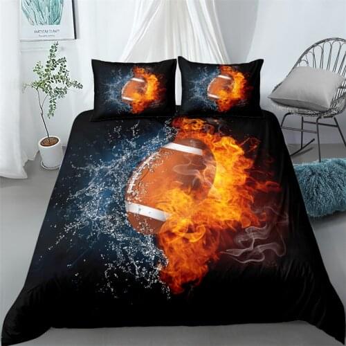 Firing Sports 3d Bedding Set King Queen Double Full Twin Single Size Duvet Cover Pillow Case Bed Linen Set