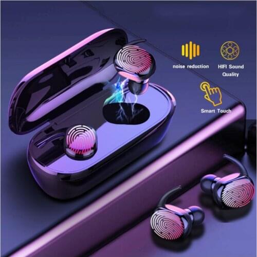 TWS Wireless Earphone TWS Y30 Earbuds In-ear Noise Cancelling Bluetooth-compatible Stereo Sound Sports Headsets Wireless Earbuds