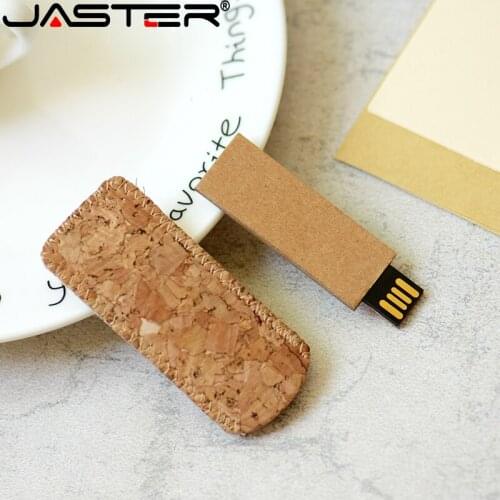 JASTER Wooden USB 2.0 Wood chips 4GB 16GB 32GB 64GB 128GB memoria usb portable storage device computer USB flash drive