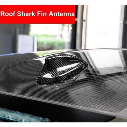 Carbon Fiber Car Roof Shark Fin Antenna Cover Trim For BMW E46 E90 E92 F20 F30 F10 F18 F34 G30 M2 X3 X5 X6 Styling Accessories