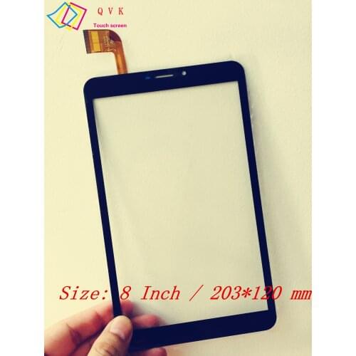 Black 8 Inch for Irbis TZ85 TZ86 TZ87 TZ82 3Gtablet pc capacitive touch screen glass digitizer panel Free shipping