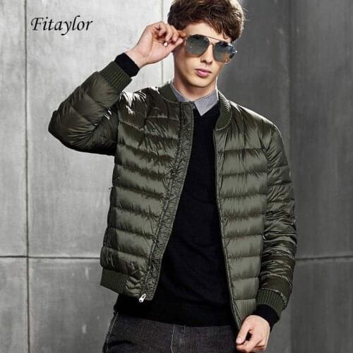 Fitaylor Men's Light Down Jackets