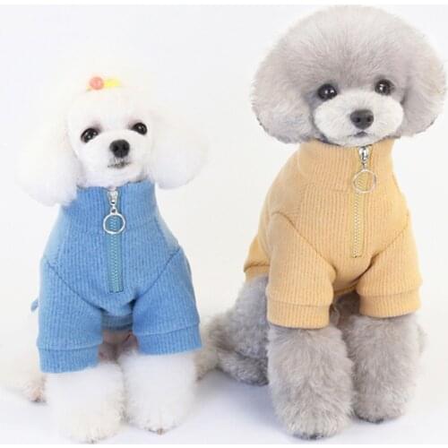 Fashion Dog Autumn Winter Pet Dog Clothes For Dogs Coat Jacket Cotton Ropa Perro French Bulldog Clothing For Pets Clothing