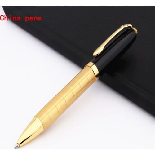 Luxury high quality 701 Golden Line Colour Business office Medium Nib Ballpoint Pen New