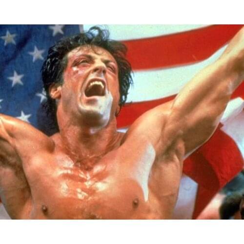 "The Winning Man" Picture DIY Digital Oil Painting by Number Painting Christmas Birthday Unique Gift