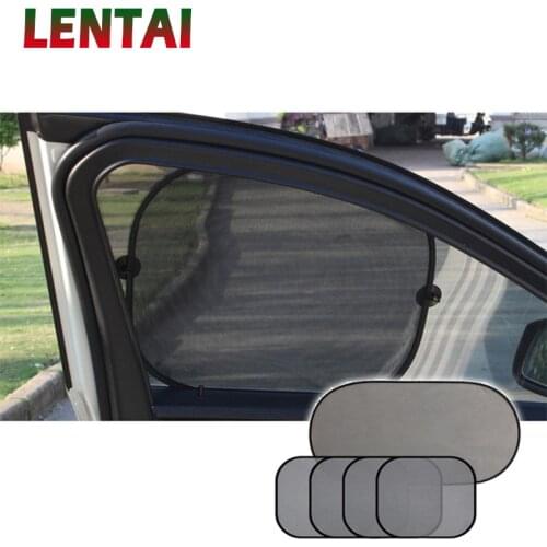 LENTAI Car window sun shade Cover Auto Sun protection Net For Volvo Toyota Renault Chevrolet cruze Opel astra h Nissan qashqai