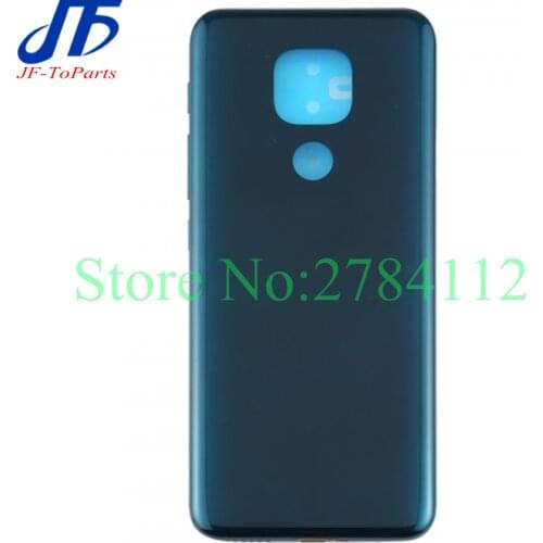 10Pcs Back Battery Glass Cover Replacement For Motorola Moto G9 Plus / G9 Play Power Rear Door Chassis Housing Case