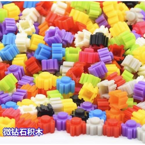 10MM Small building blocks new childrens educational ideas DIY diamonds, mini serial toys 100 pieces