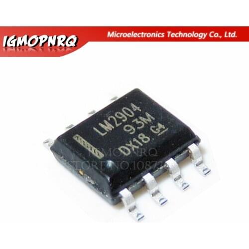 10pcs LM2904 LM2904DR LM2904D SOP-8 Operational Amplifiers - Op Amps LOW PWR DUAL OP AMP new original