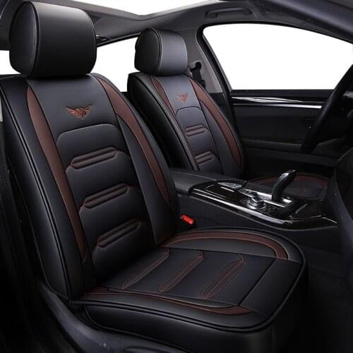 ZHOUSHENGLEE Eco-Leather Car Seat Covers forNissan Sentra x Trail t30 t31 t32 Murano Maxima Auto Styling