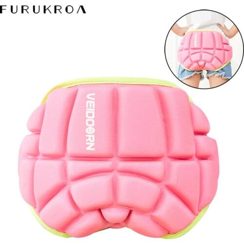 Children Hip Padded Outdoor Sports Skating Skiing Protector Snowboard Kids Impact Protection Roller Protective Pad Shorts X466B