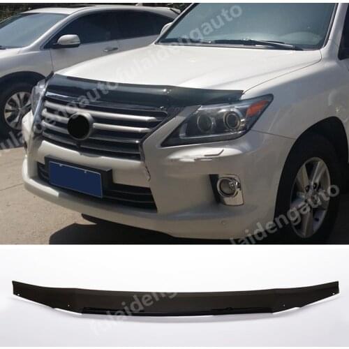 For Lexus LX570 2007-2015 Front Bug Shield Hood Deflector Guard Bonnet Protector Bra Hood Deflector Protection Car Accessories