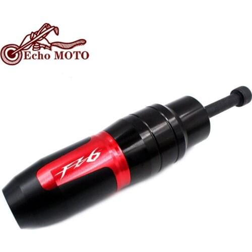 For YAMAHA FZ6 FAZER FZ6S FZ 6 FZ6S Motorcycle CNC Frame Crash Pads Exhaust Sliders Crash Protector With logo